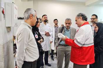 بازدید نماینده انجمن جهانی ارتز و پروتز (ISPO) از مرکز جامع توانبخشی جمعیت هلال احمر 