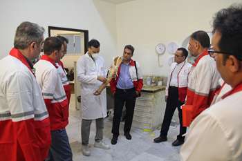 بازدید روسای جدید شعب هلال احمر استان ها از مرکز جامع توانبخشی جمعیت هلال احمر