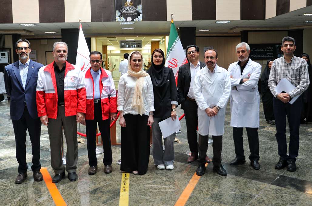 بازدید آنا کوکوئوا، هماهنگ‌کننده منطقه‌ای تدارکات و لجستیک کمیته بین‌المللی صلیب سرخ از مرکز جامع توانبخشی جمعیت هلال احمر 