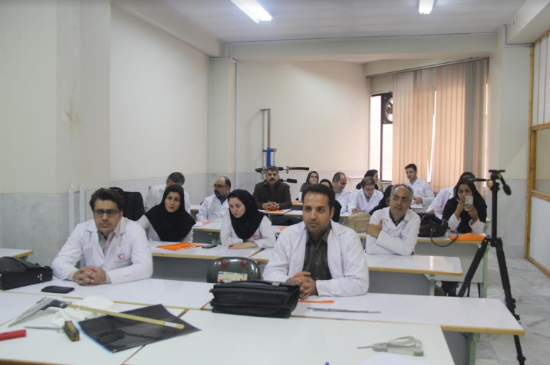 برگزاری کارگاه آموزشی تکمیلی ساخت ارتز میلواکی