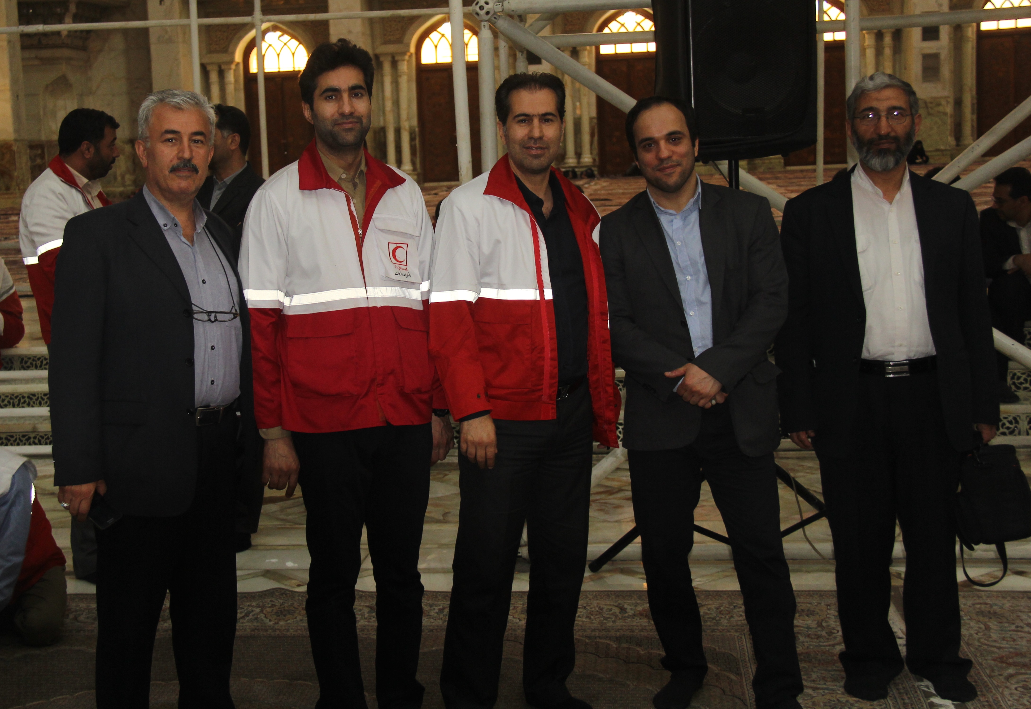 حضور خانواده معاونت بهداشت، درمان و توانبخشی در مراسم تجدید میثاق با امام راحل