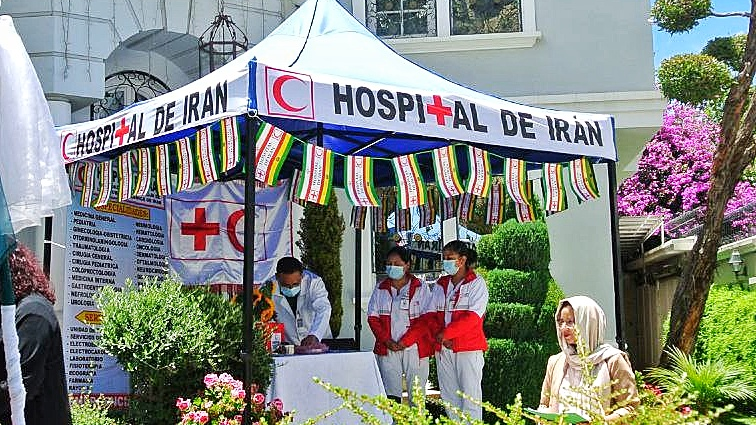 استقرار کاروانهای سلامت مراکز سلامت خارج از کشور در مناطق کمبرخوردار