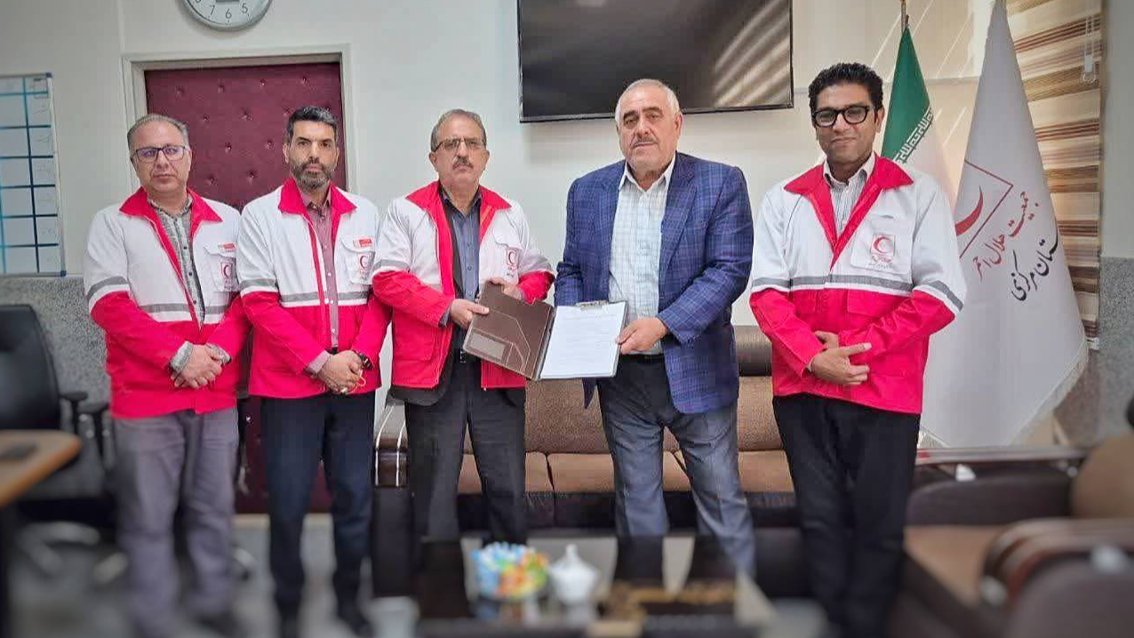 انعقاد تفاهمنامه همکاری میان هلال احمر و هیات ورزشی جانبازان و توانیابان استان مرکزی در راستای توسعه تعاملات اجتماعی و توانبخشی
