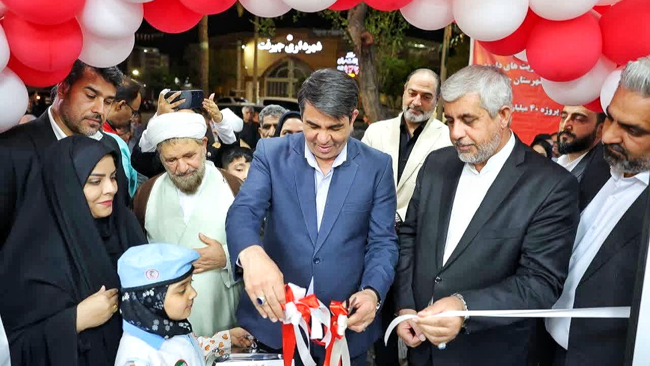 گسترش خدمات دارویی هلالاحمر در جنوب کرمان با افتتاح داروخانه جیرفت