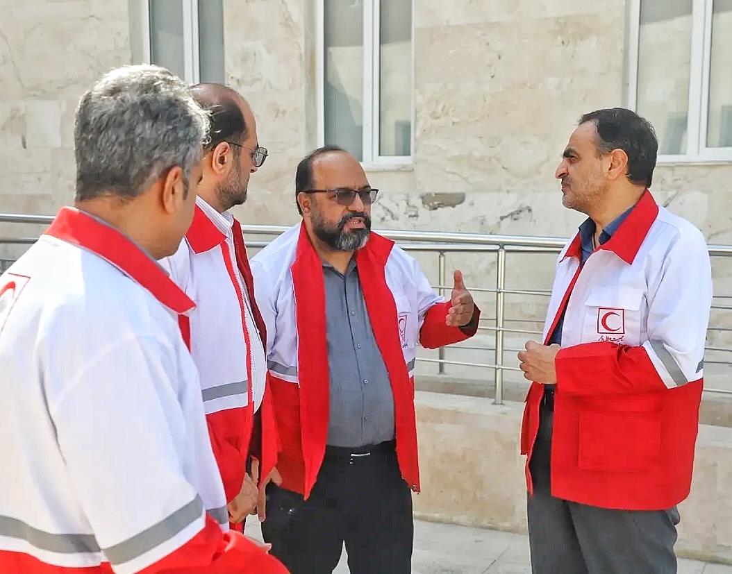 ارزیابی خدمات توانبخشی هرمزگان در بازدید معاون بهداشت ، درمان و توانبخشی هلالاحمر