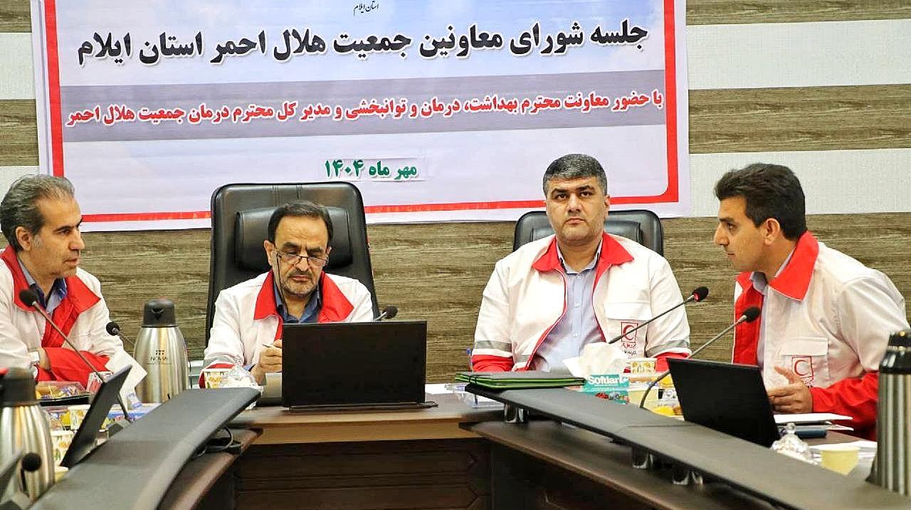 تأکید دکتر دهقان بر نقش خیرین در توسعه خدمات درمانی و توانبخشی هلالاحمر