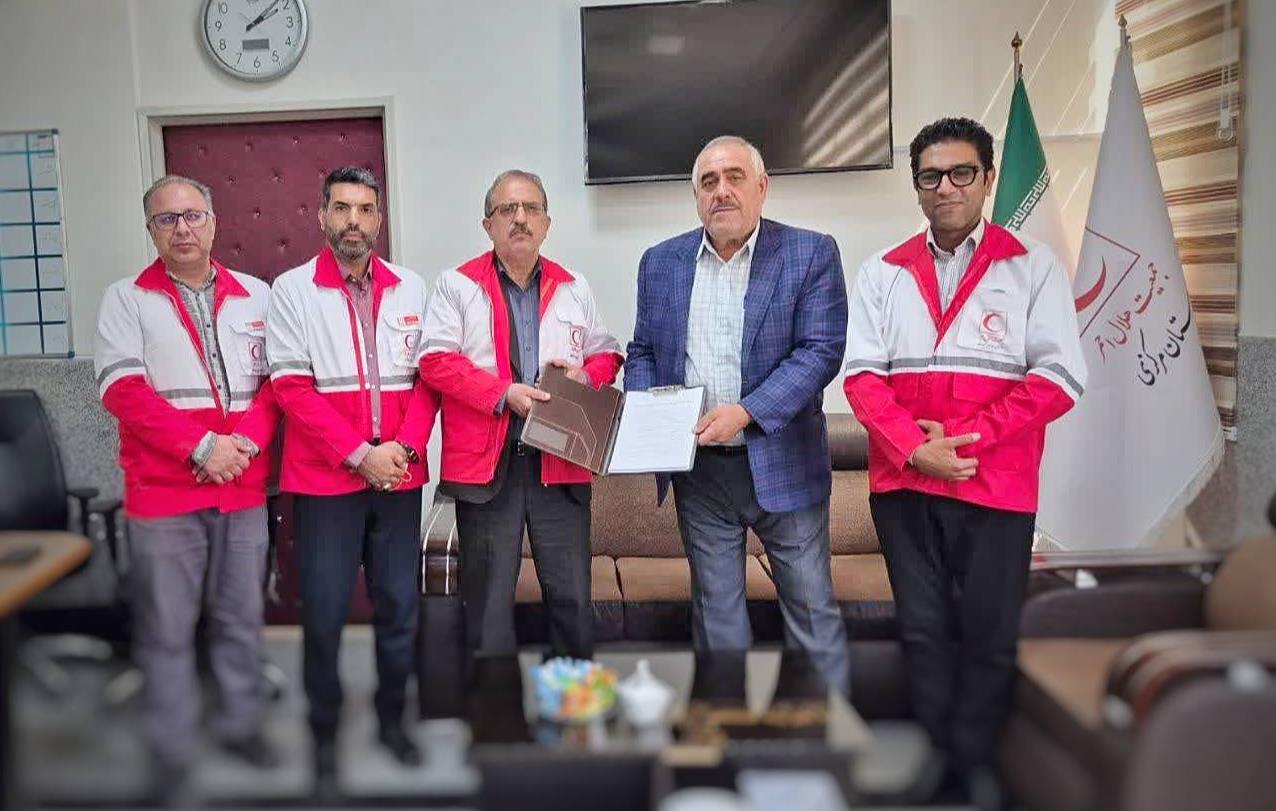 انعقاد تفاهمنامه همکاری میان هلال احمر و هیات ورزشی جانبازان و توانیابان استان مرکزی در راستای توسعه تعاملات اجتماعی و توانبخشی